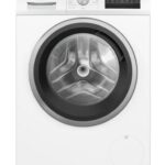 Lavadora carga frontal - Siemens WM12N265ES, IQ300, 8 kg, 1200 RPM, 18 programas, Smart Finish, Tambor waveDrum, Blanco