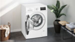 Lavadora carga frontal - Siemens WM12N265ES, IQ300, 8 kg, 1200 RPM, 18 programas, Smart Finish, Tambor waveDrum, Blanco - Imagen 4