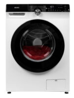 Lavadora carga frontal - KOENIC KWM 12113 A INV, 12 kg, 1400 rpm, 14 programas, Motor inverter, Blanco