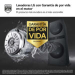 Lavadora secadora - LG WT1210BBF, Torre de lavado 12/10 kg, TurboWash™, Smart Pairing™, Inox grafito - Imagen 6
