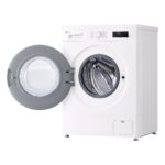 Lavadora carga frontal - LG F4X1008NWH, 8 kg, 1400 rpm, 10 programas, AI Direct Drive™, ThinQ™, Blanco Marfil - Imagen 8
