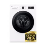 Lavadora carga frontal - LG F4X1009NWK, 9 kg, 1400 rpm, 10 programas, AI Direct Drive™, ThinQ™, Blanco Marfil