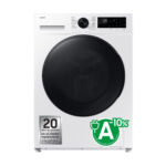 Lavadora secadora - SAMSUNG WD90DG5B15BE, 9 kg + 6 kg, Blanco