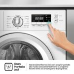 Lavadora integrable - Hisense WF3M841BWIES, 8 kg, 1400 rpm, 15 programas, Secado Allergy Care, Clase A, Sin Panelar - Imagen 9