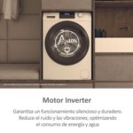 Lavadora carga frontal - Haier I-Pro Series 1 HW80-BP14929A-S, 8 kg, 1400 rpm, Motor Inverter, Antibacterias, Blanco - Imagen 10