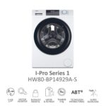 Lavadora carga frontal - Haier I-Pro Series 1 HW80-BP14929A-S, 8 kg, 1400 rpm, Motor Inverter, Antibacterias, Blanco - Imagen 3