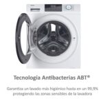 Lavadora carga frontal - Haier I-Pro Series 1 HW80-BP14929A-S, 8 kg, 1400 rpm, Motor Inverter, Antibacterias, Blanco - Imagen 9