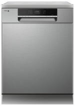 Lavavajillas - Fagor 4LVF-623X, 12 Servicios, 6 Programas, 59.8 cm Ancho, Bloqueo Infantil, Autolimpiado, Media Carga, Inox