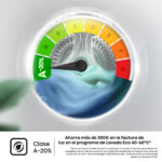 Lavadora carga frontal - Hisense WF3S1043BW3, 10 kg, 1400 rpm, 19 programas, A-20%, WiFi, Blanco - Imagen 4