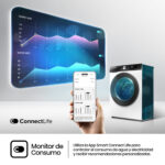 Lavadora carga frontal - Hisense WF3S1043BW3, 10 kg, 1400 rpm, 19 programas, A-20%, WiFi, Blanco - Imagen 5