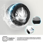 Lavadora carga frontal - Hisense WF3S1043BW3, 10 kg, 1400 rpm, 19 programas, A-20%, WiFi, Blanco - Imagen 7
