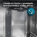 Lavavajillas - Cecotec Bolero Aguazero 6210 Dark D, 15 cubiertos, 14 programas, 60 cm, Tercera bandeja, Pantalla FullColor XXL, Dual Zone Wash, Grey - Imagen 9