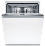 Lavavajillas integrable - Bosch SMV4ECX28E,Serie 4, 14 servicios, 6 programas, 60 cm, Home Connect, Silence Plus, Sin panelar