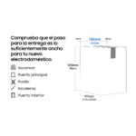 Lavadora secadora - Samsung WD18DB8995BZT2, 18 kg + 11 kg, 1000 rpm, 22 programas, AI Laundry Combo™, Clase A, Antracita - Imagen 7