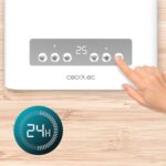 Aire acondicionado portátil - Cecotec ForceClima 7550 Style Connected, Wifi, Panel táctil, Mando, 7000 BTU/h, 2 Velocidades, 20 m², 65 dB (A), Blanco - Imagen 7