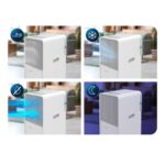 Aire acondicionado portátil - Cecotec ForceClima 7550 Style Connected, Wifi, Panel táctil, Mando, 7000 BTU/h, 2 Velocidades, 20 m², 65 dB (A), Blanco - Imagen 9