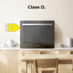 Lavavajillas compacto - CECOTEC Bolero Aguazero 2400 Black Glass D, 6 servicios, 5 programas, 55 cm, Multicolor - Imagen 4