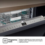 Lavavajillas integrable - Hisense HV673A65, 16 servicios, 7 programas, 59.8 cm, Tercera Bandejea, Wi Fi, Sin Panelar - Imagen 5