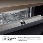 Lavavajillas integrable - Hisense HV16D5, 16 servicios, 6 programas, 59.8 cm, Cestas flexibles, Tres programas, Sin Panelar - Imagen 5