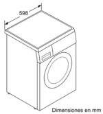 Lavadora carga frontal - Balay 3TS993BP, 9 kg, 1200rpm, 15 programas, AquaControl Plus, Motor ExtraSilencio, Blanco - Imagen 8