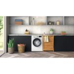 Lavadora carga frontal - HOTPOINT NLCD 948 WC A EU, 9 kg, Blanco - Imagen 5