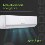 Aire acondicionado Split 1x1 - ASPES AAAS2400W, Blanco - Imagen 2
