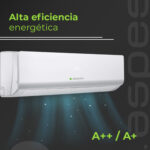 Aire acondicionado Split 1x1 - ASPES AAAS1800W, Blanco - Imagen 2