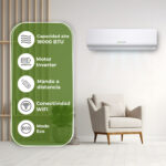 Aire acondicionado Split 1x1 - ASPES AAAS1800W, Blanco - Imagen 4