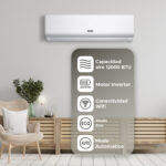 Aire acondicionado Split 1x1 - SVAN SAAS1200W, Blanco - Imagen 6