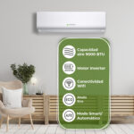 Aire acondicionado Split 1x1 - ASPES AAAS900W, Blanco - Imagen 5