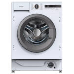 Lavadora carga frontal - Infiniton WM-B84ABN, 8 kg, 1400 rpm, 15 Programas, Inverter, Integrable, Pet Care, Sin panelar