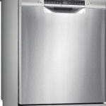 Lavavajillas - Bosch SMS4EKI06E, Serie 4, 13 servicios, 6 programas , 60 cm, Home Connect, Silence Plus, Acero antihuellas