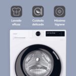 Lavadora carga frontal - Candy BR 412BL8-S, ProWash 500, 12 kg, 1400 rpm, 16 Programas, Motor Inverter, Wi-Fi, Blanco - Imagen 7