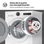 Lavadora carga frontal - LG F4X7009TWS, 9 kg, 1400 rpm, 23 programas, TurboWash 360º, ThinQ™, Clase A-40%, Blanco - Imagen 10