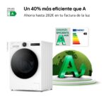 Lavadora carga frontal - LG F4X7011TWS, 11 kg, 1400 rpm, 23 programas, TurboWash 360º, Clase A-40%, Blanco - Imagen 3