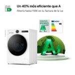 Lavadora carga frontal - LG F4X7013TWS, 13 kg, 1400 rpm, 23 programas, TurboWash 360º, Clase A-40%, Blanco - Imagen 3