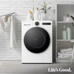 Lavadora carga frontal - LG F4X7013TWS, 13 kg, 1400 rpm, 23 programas, TurboWash 360º, Clase A-40%, Blanco - Imagen 8