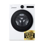 Lavadora carga frontal - LG F4X7511TWS, 11 kg, 1400 rpm, 23 programas, Autodosificación, Clase A-30%, Blanco