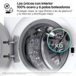 Lavadora carga frontal - LG F4X7511TWS, 11 kg, 1400 rpm, 23 programas, Autodosificación, Clase A-30%, Blanco - Imagen 10