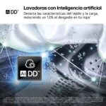 Lavadora carga frontal - LG F4X7511TWS, 11 kg, 1400 rpm, 23 programas, Autodosificación, Clase A-30%, Blanco - Imagen 5