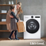 Lavadora carga frontal - LG F4X7513TWS, 13 kg, 1400 rpm, 23 programas, AI Wash™, TurboWash™, Blanco marfil - Imagen 10