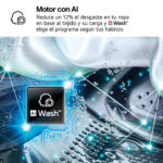 Lavadora carga frontal - LG F4X7513TWS, 13 kg, 1400 rpm, 23 programas, AI Wash™, TurboWash™, Blanco marfil - Imagen 4