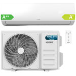Aire acondicionado Split 1 x 1 - KOENIC KAC 9025, 2250 fg/h, Inverter, Temporizador, Función ECO, Blanco