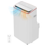 Aire acondicionado portátil - KOENIC KAC 12125, 3000 fg/h, 65 dB(A), Temporizador, 3 Velocidades, Bomba de Calor, Blanco - Imagen 3