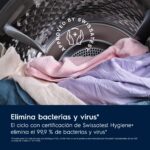 Lavadora carga superior - ELECTROLUX EN6T4722NF, 7 kg, 1200 rpm, 14 programas, SensiCare, Blanco - Imagen 8