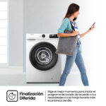 Lavadora carga frontal - Hisense WF1Q8041BW, 8 kg, 1400 Rpm, Función Vapor, Eficiencia A-20%, Blanco - Imagen 8