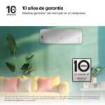 Aire acondicionado Split 1 x 1 - LG PLUSWF09X, 2150 fg/h, Gold Fin™, Tecnología Replace, Wi-Fi, Blanco - Imagen 6
