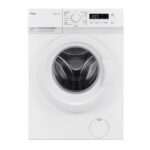 Lavadora carga frontal - Teka WMK 40740, 7 kg, 1200 rpm, 15 programas, Motor inverter, Electrónica con display digital, Blanco