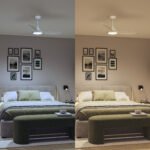 Ventilador de techo - Philips Olas 28 W + 24 W, LED, 3 Velocidades, Blanco - Imagen 5