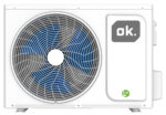 Aire acondicionado Split 1 x 1 - OK. OAC 92625 ES SET, 2236 fg/h, Función Inverter, Blanco - Imagen 2